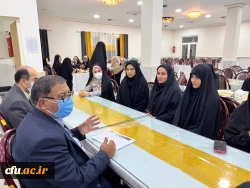 بازدید  معاون دانشجویی و مدیر کل برنامه ریزی و رفاه دانشجویی از افطار دانشجویان 2