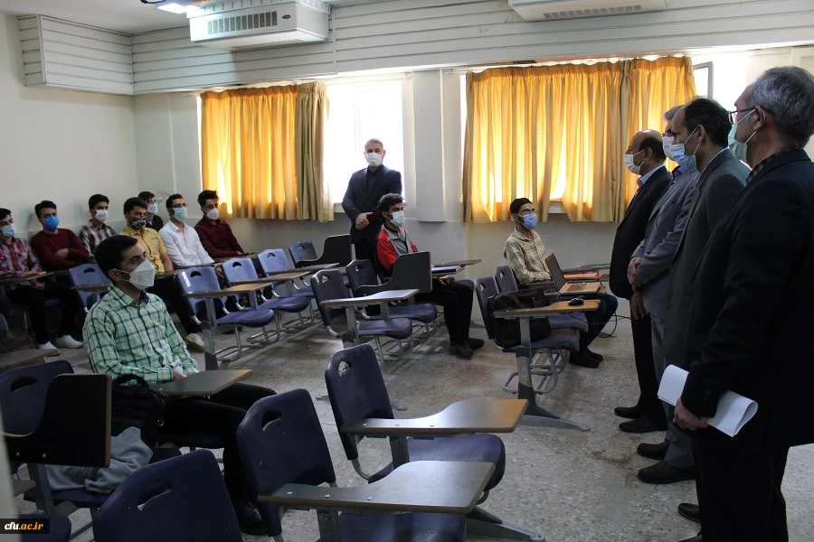 از کلاس های درس و سراهای دانشجویی پردیس علامه طباطبایی بازدید شد 2