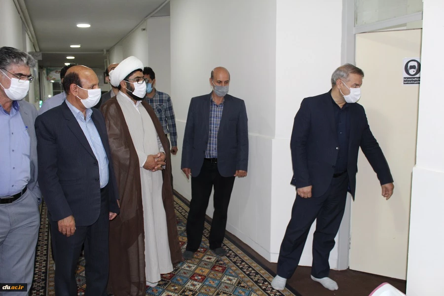 از کلاس های درس و سراهای دانشجویی پردیس علامه طباطبایی بازدید شد 9