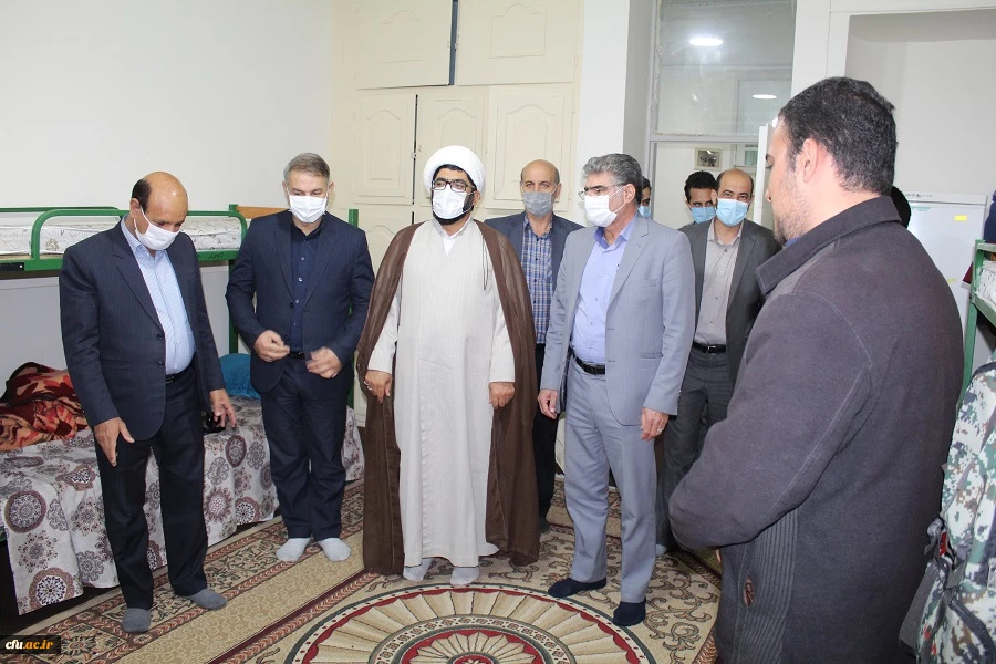 از کلاس های درس و سراهای دانشجویی پردیس علامه طباطبایی بازدید شد 10