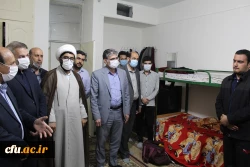 از کلاس های درس و سراهای دانشجویی پردیس علامه طباطبایی بازدید شد 11