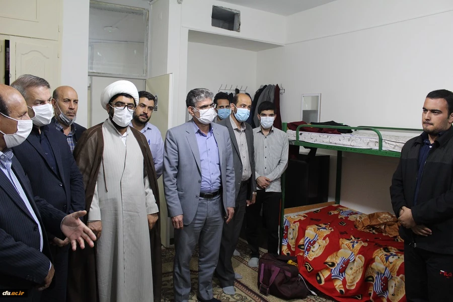 از کلاس های درس و سراهای دانشجویی پردیس علامه طباطبایی بازدید شد 11