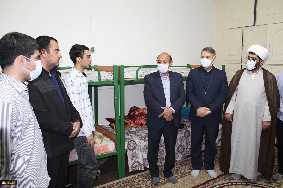 از کلاس های درس و سراهای دانشجویی پردیس علامه طباطبایی بازدید شد 12