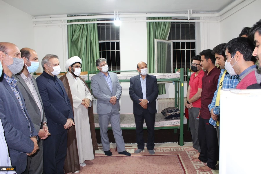 از کلاس های درس و سراهای دانشجویی پردیس علامه طباطبایی بازدید شد 14