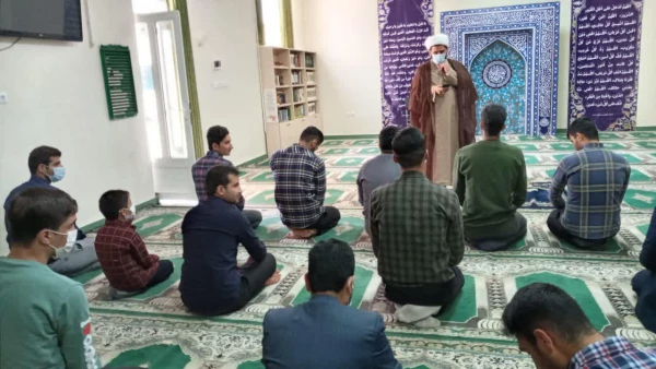 بیان تفسیر و معارف قرآن کریم و احکام شرعی در دانشگاه فرهنگیان چهارمحال و بختیاری 2