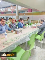 نشست صمیمی هیات رئیسه با دانشجویان در سراها و سلف سرویس دانشجویی   2