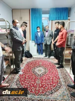 نشست صمیمی هیات رئیسه با دانشجویان در سراها و سلف سرویس دانشجویی   4