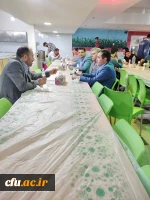 نشست صمیمی هیات رئیسه با دانشجویان در سراها و سلف سرویس دانشجویی   5