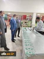 نشست صمیمی هیات رئیسه با دانشجویان در سراها و سلف سرویس دانشجویی   8