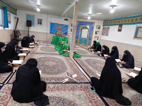 محفل انس با قرآن کریم
به مناسبت رحلت حضرت خدیجه در ماه مبارک رمضان دانشگاه فرهنگیان خراسان شمالی  2