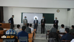 بازدید معاون هماهنگی امور پردیس های خراسان رضوی از روند حضوری شدن کلاس های مراکز و پردیس های استان