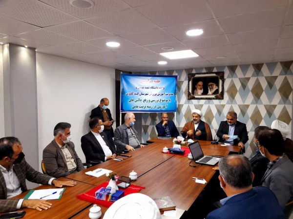 جلسه هم اندیشی سرپرست دانشگاه فرهنگیان گلستان با امام جمعه و فرماندار شهرستان گنبد برگزار شد. 2