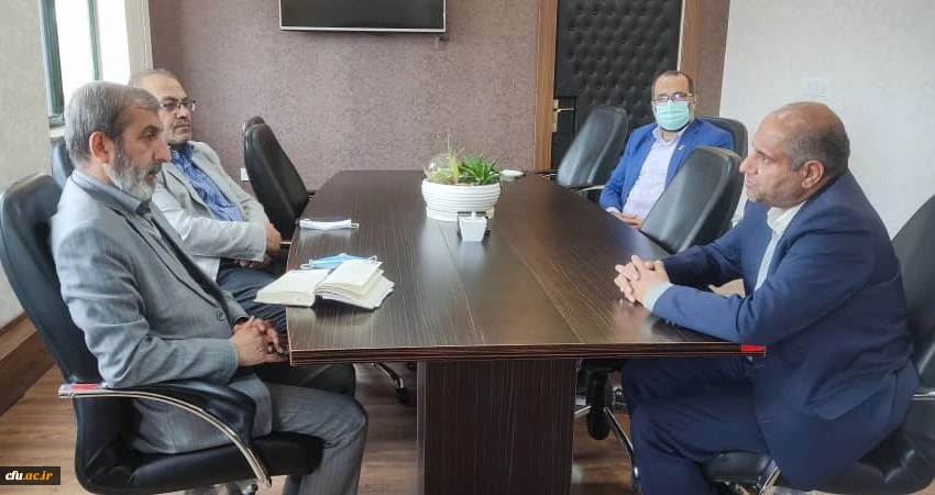 دیدار دکتر کیخا رئیس دانشگاه فرهنگیان گلستان با دکتر منتظری نماینده مردم گرگان و آق قلا در مجلس شورای اسلامی 2