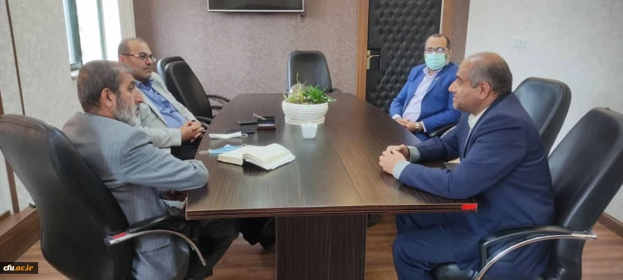 دیدار دکتر کیخا رئیس دانشگاه فرهنگیان گلستان با دکتر منتظری نماینده مردم گرگان و آق قلا در مجلس شورای اسلامی 7