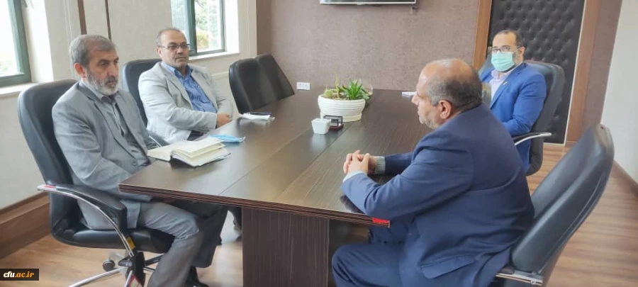 دیدار دکتر کیخا رئیس دانشگاه فرهنگیان گلستان با دکتر منتظری نماینده مردم گرگان و آق قلا در مجلس شورای اسلامی 8