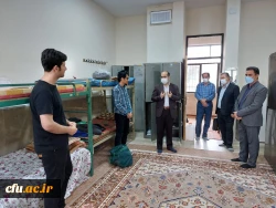 بازدید سرزده معاونت دانشجویی دانشگاه فرهنگیان از پردیس های استانی سمنان 3