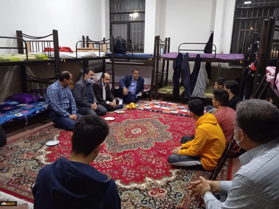 بازدید سرزده معاونت دانشجویی دانشگاه فرهنگیان از پردیس های استانی سمنان 4