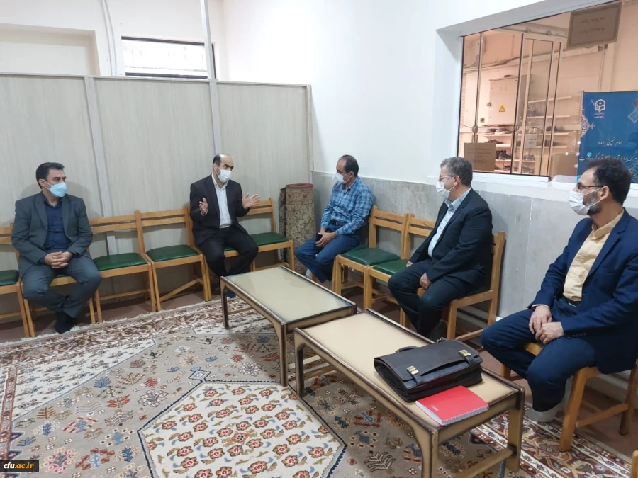 بازدید سرزده معاونت دانشجویی دانشگاه فرهنگیان از پردیس های استانی سمنان 6