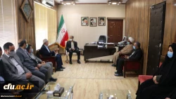 دیدار هیأت رئیسه دانشگاه فرهنگیان خراسان رضوی با مدیر کل آموزش و پرورش استان