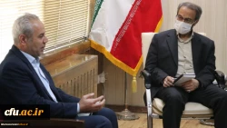 دیدار هیأت رئیسه دانشگاه فرهنگیان خراسان رضوی با مدیر کل آموزش و پرورش استان