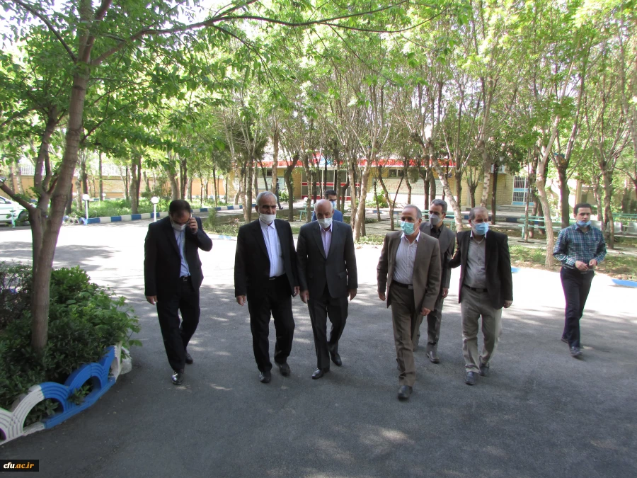 بازدید مدیرکل آموزش و پرورش از پردیس های دانشگاه فرهنگیان استان مرکزی 2