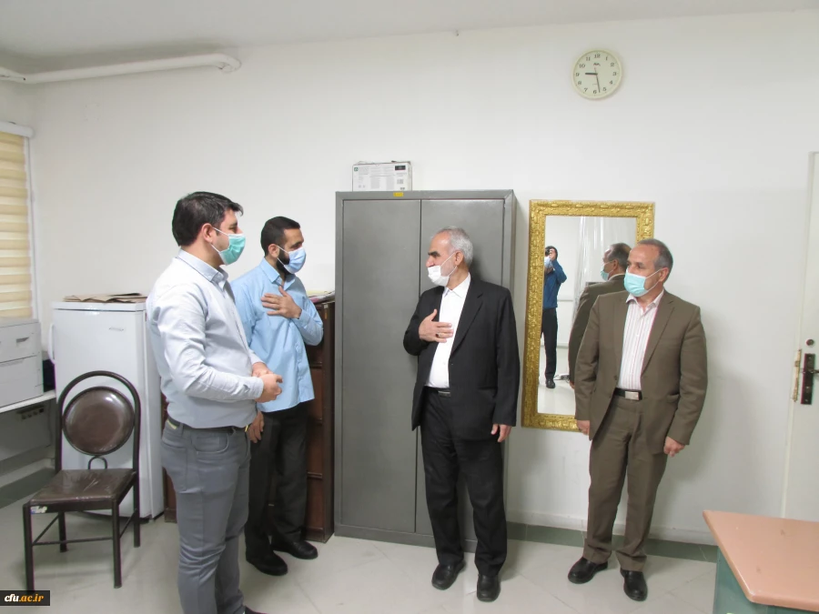 بازدید مدیرکل آموزش و پرورش از پردیس های دانشگاه فرهنگیان استان مرکزی 3