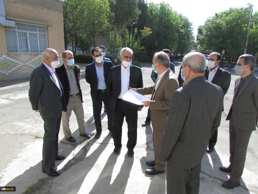 بازدید مدیرکل آموزش و پرورش از پردیس های دانشگاه فرهنگیان استان مرکزی 4