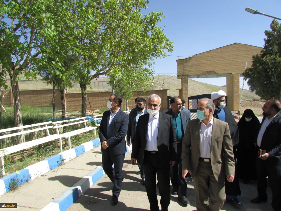 بازدید مدیرکل آموزش و پرورش از پردیس های دانشگاه فرهنگیان استان مرکزی 5