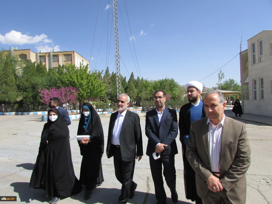 بازدید مدیرکل آموزش و پرورش از پردیس های دانشگاه فرهنگیان استان مرکزی 7