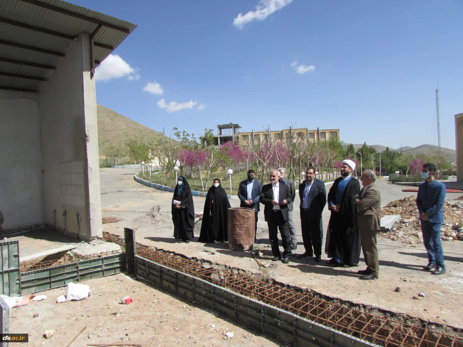 بازدید مدیرکل آموزش و پرورش از پردیس های دانشگاه فرهنگیان استان مرکزی 8