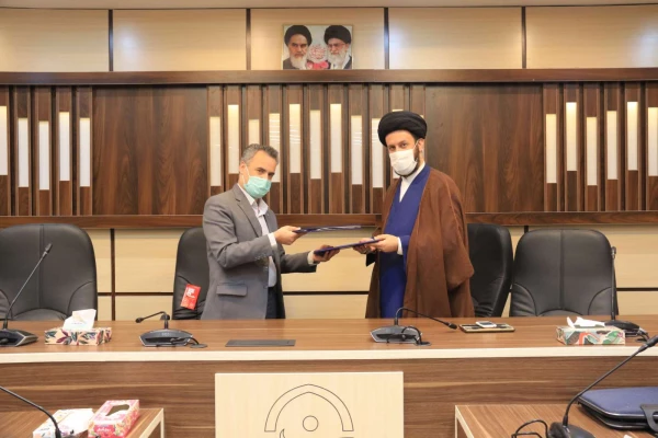 انعقاد تفاهم نامه همکاری بین دبیرخانه بینش مطهر استان یزد و دانشگاه فرهنگیان استان
 2