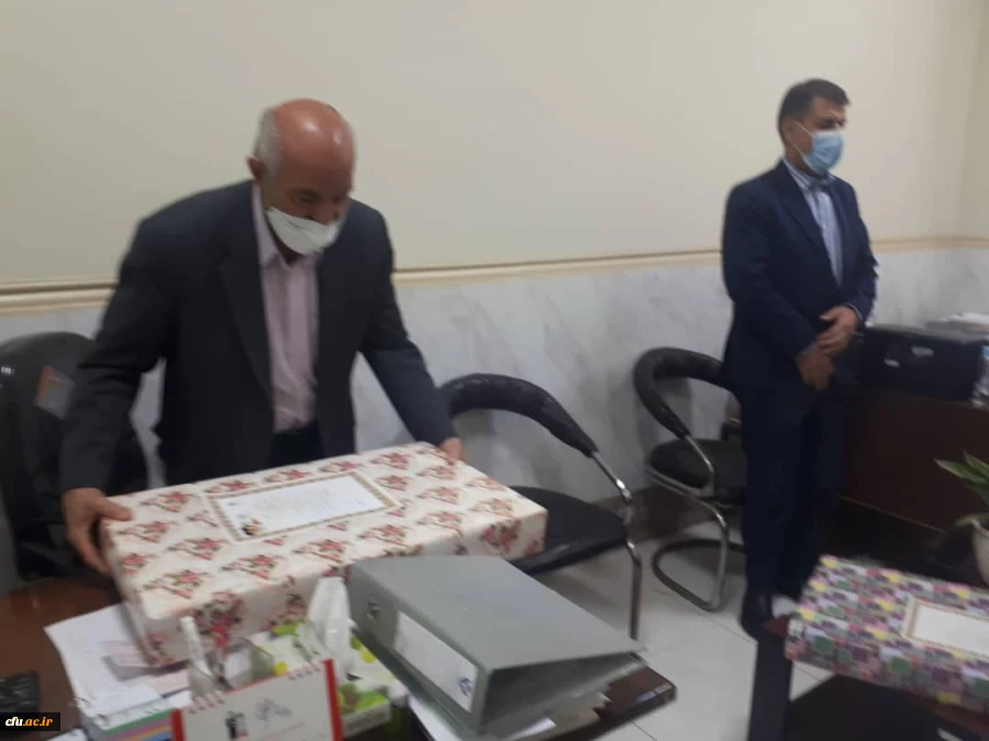 تقدیر سرپرست دانشگاه فرهنگیان استان از رئیس مجمع خیرین مدرسه ساز 3