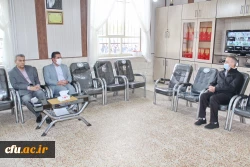 بازدید هیات رئیسه دانشگاه فرهنگیان از مدارس مجری طرح کارورزی 2