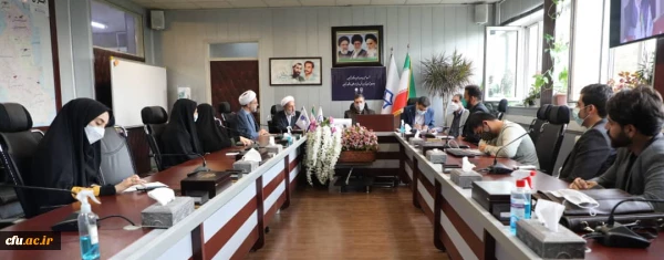 جلسه معرفی اعضای جدید شورای مرکزی انجمن دانش آموختگان دانشگاه فرهنگیان و تقدیر از اعضای اسبق این شورا  2