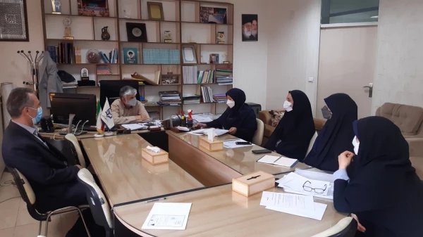 گزارش بازدید اداره کل خدمات آموزشی دانشگاه از پردیس های مدیریت استان تهران  6