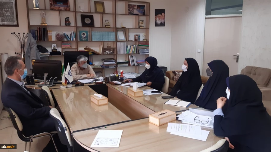 گزارش بازدید اداره کل خدمات آموزشی دانشگاه از پردیس های مدیریت استان تهران  6