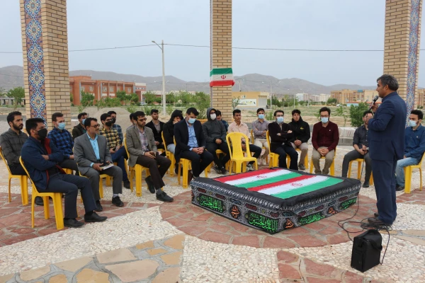 اجرای طرح معنوی«ضیافت شهدا» در دانشگاه فرهنگیان خراسان شمالی 2