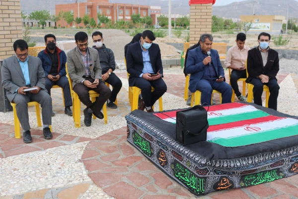 اجرای طرح معنوی«ضیافت شهدا» در دانشگاه فرهنگیان خراسان شمالی 3
