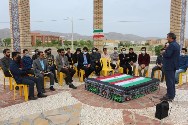 اجرای طرح معنوی«ضیافت شهدا» در دانشگاه فرهنگیان خراسان شمالی 5