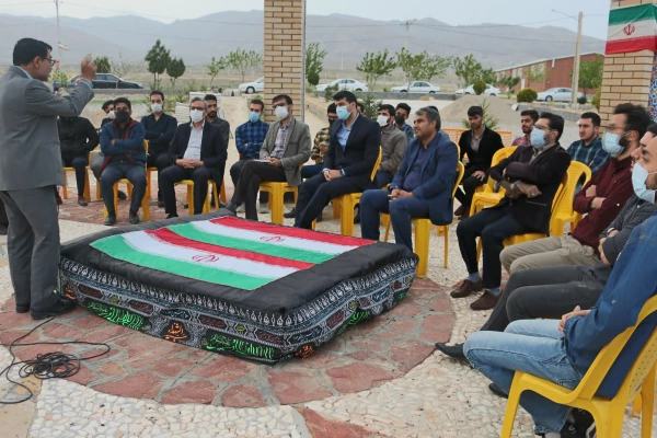 اجرای طرح معنوی«ضیافت شهدا» در دانشگاه فرهنگیان خراسان شمالی 11