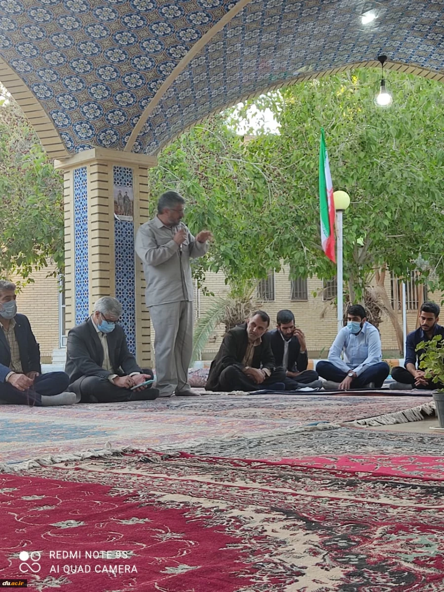 طرح ضیافت شهدا با حضور دانشجو معلمان دانشگاه فرهنگیان سیستان وبلوچستان درجوار مزار شهید خوشنام  2