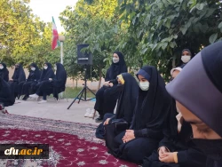 طرح ضیافت شهدا با حضور دانشجو معلمان دانشگاه فرهنگیان سیستان وبلوچستان درجوار مزار شهید خوشنام  4