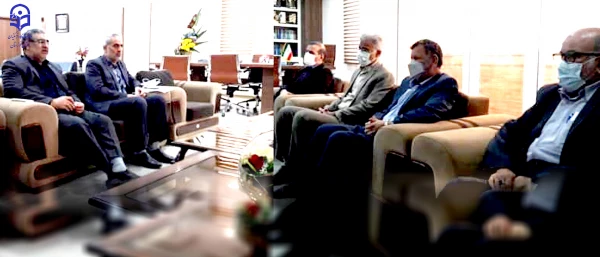 دیدار مدیردانشگاه فرهنگیان استان به همراه معاونان با مدیرکل جدید آموزش و پرورش استان خوزستان 3