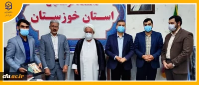 دانشگاه فرهنگیان خوزستان خبر داد:

 آئین تکریم و معارفه فرمانده بسیج دانشجویی شهید رضا ملایی
