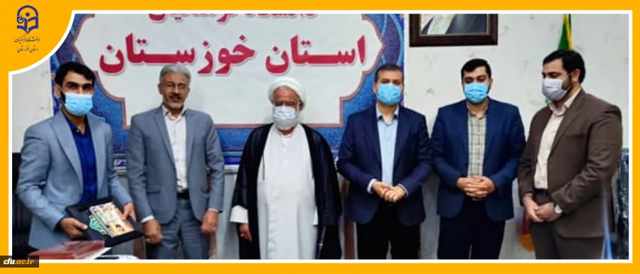 برگزاری آئین تکریم و معارفه ی فرمانده بسیج دانشجویی شهید رضا ملایی دانشگاه فرهنگیان خوزستان
 2