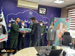 همایش تجلیل از جهادگران فعال دانشجو معلم دانشگاه فرهنگیان استان خراسان شمالی  (طرح شهید حاج قاسم سلیمانی)  2