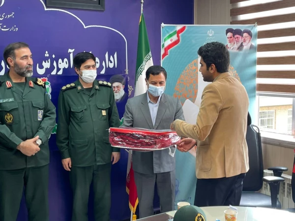 همایش تجلیل از جهادگران فعال دانشجو معلم دانشگاه فرهنگیان استان خراسان شمالی  (طرح شهید حاج قاسم سلیمانی)  2