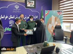 همایش تجلیل از جهادگران فعال دانشجو معلم دانشگاه فرهنگیان استان خراسان شمالی  (طرح شهید حاج قاسم سلیمانی)  2