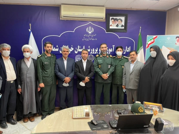 همایش تجلیل از جهادگران فعال دانشجو معلم دانشگاه فرهنگیان استان خراسان شمالی  (طرح شهید حاج قاسم سلیمانی)  2