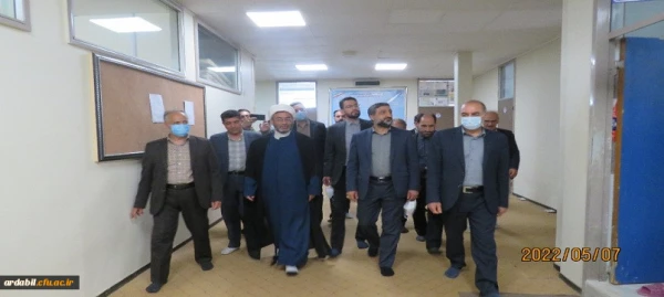 بازدید استاندار اردبیل از دانشگاه فرهنگیان اردبیل